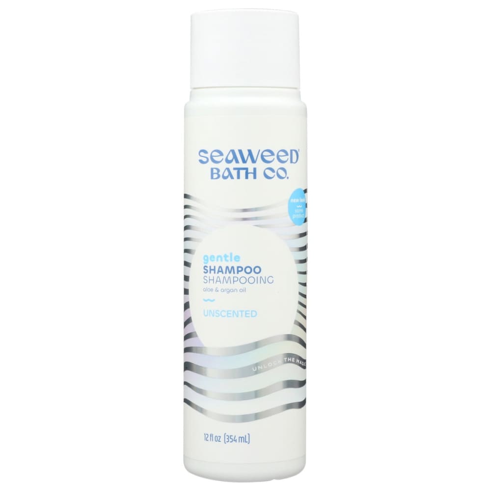 SEAWEED BATH COMPANY: Gentle Shampoo Unscented 12 oz (Pack of 4) - Beauty & Body Care > Hair Care > Shampoo & Shampoo Combinations - SEAWEED