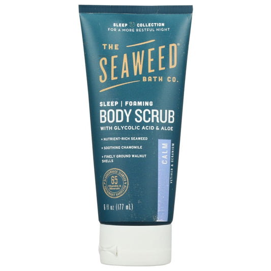 SEAWEED BATH COMPANY: Sleep Foaming Body Scrub 6 oz (Pack of 2) - Bath & Body > Body Scrubs & Muds - SEAWEED BATH COMPANY
