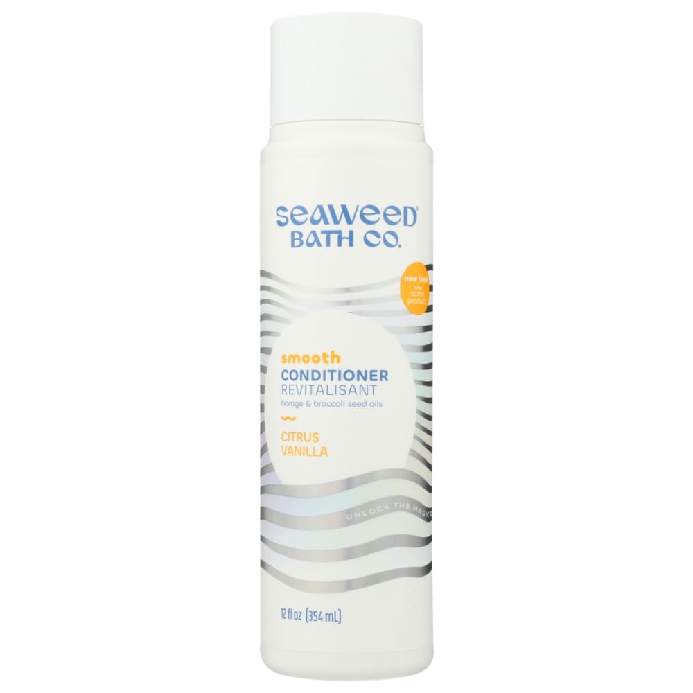 SEAWEED BATH COMPANY: Smooth Conditioner Citrus Vanilla 12 oz (Pack of 4) - Beauty & Body Care > Hair Care > Conditioner - SEAWEED BATH