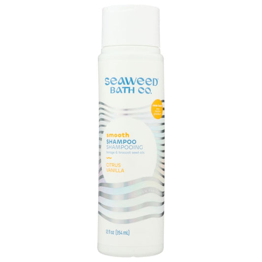 SEAWEED BATH COMPANY: Smooth Shampoo Citrus Vanilla 12 oz (Pack of 4) - Beauty & Body Care > Hair Care > Shampoo & Shampoo Combinations -