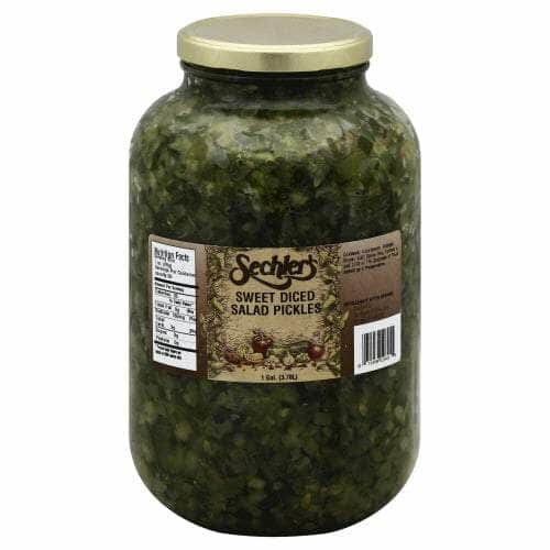 SECHLERS SECHLERS Sweet Diced Salad Pickles, 1 ga