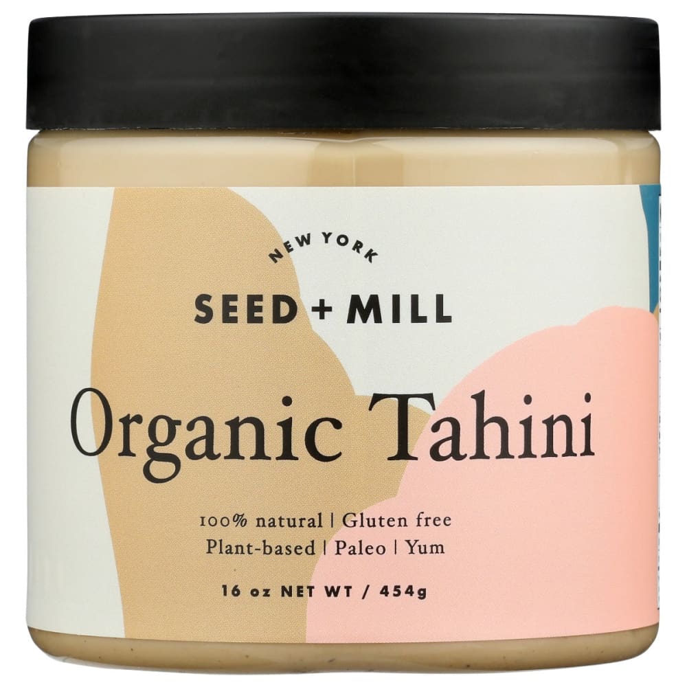 SEED & MILL: Tahini Organic 16 oz (Pack of 2) - Seed & Mill