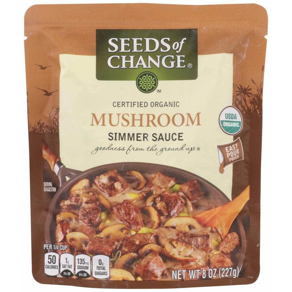 SEEDS OF CHANGE Seeds Of Change Organic Mushroom Simmer Sauce, 8 Oz
