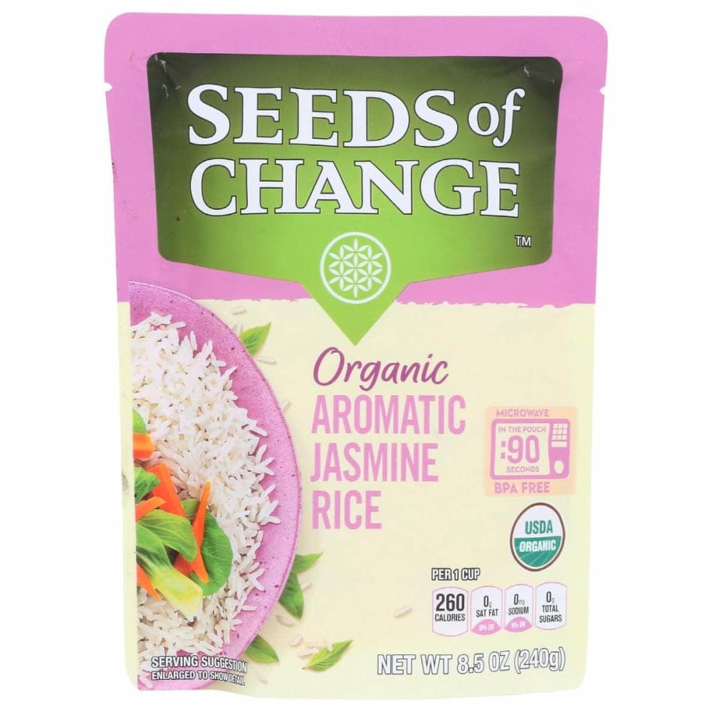 SEEDS OF CHANGE SEEDS OF CHANGE Rice Jasmine, 8.5 oz