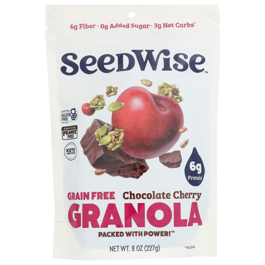 SEEDWISE: Chocolate Cherry Granola 8 oz (Pack of 3) - Breakfast > Breakfast Foods - SEEDWISE