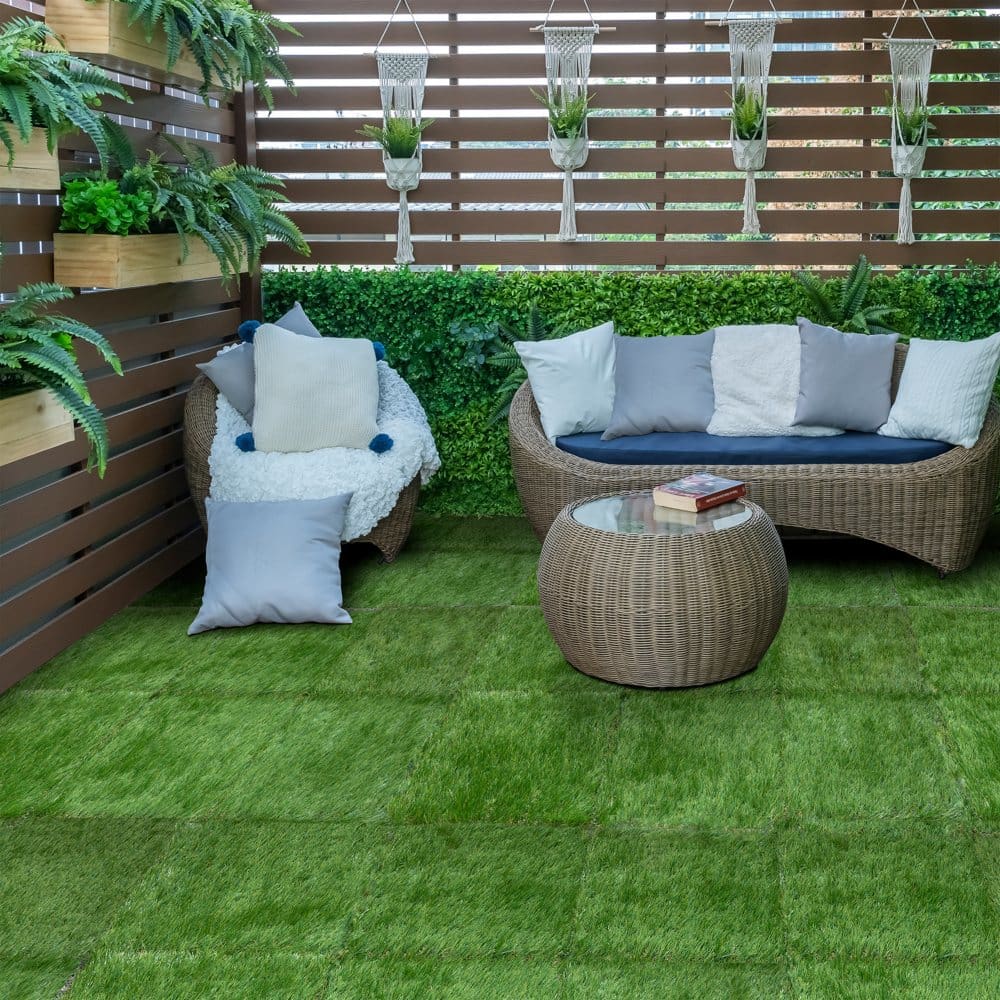 Select Surfaces Evergreen Artificial Grass Tile (2 Boxes) - Total Yard Care - Select