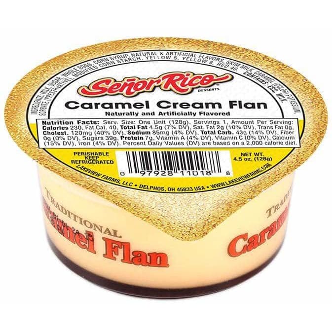 Senor Rico Senor Rico Caramel Cream Flan, 4.50 oz