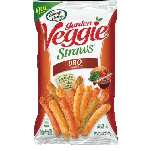 SENSIBLE PORTIONS: Bbq Veggie Puffs 3.75 oz (Pack of 4) - SENSIBLE PORTIONS