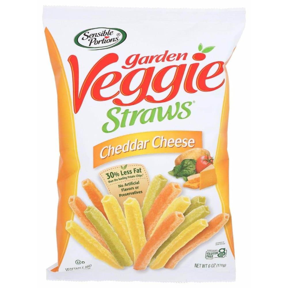 SENSIBLE PORTIONS SENSIBLE PORTIONS Straw Veggie Cheddr Chese, 7 oz