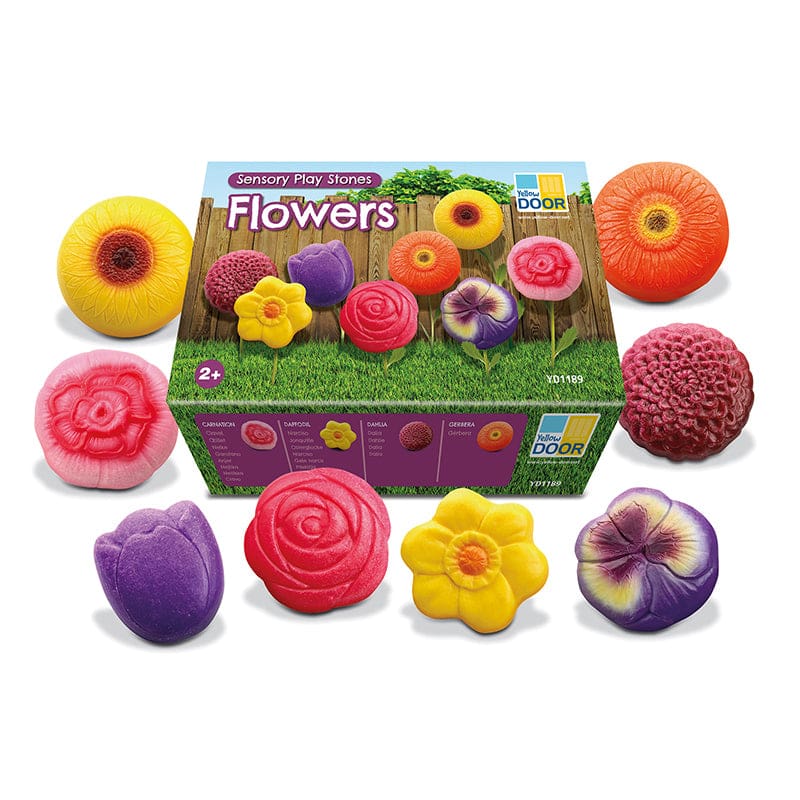 Sensory Play Stones Flowers - Pretend & Play - Yellow Door Us LLC