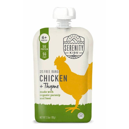 SERENITY KIDS Baby > Baby Food SERENITY KIDS: Free Range Chicken Thyme, 3.5 oz
