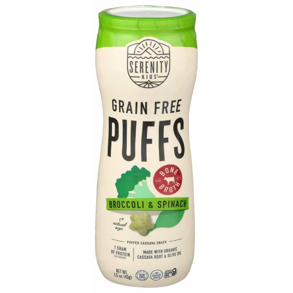 SERENITY KIDS Serenity Kids Puff Broccoli Spinach, 1.5 Oz