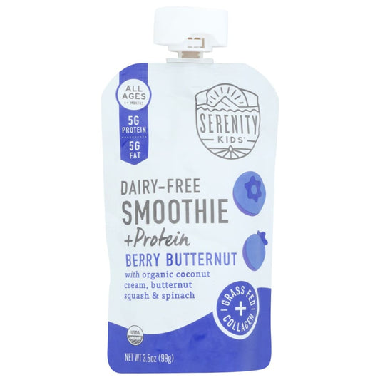 SERENITY KIDS: Smoothie Berry Buttrnut 3.5 oz (Pack of 5) - Baby > Baby Food - SERENITY KIDS