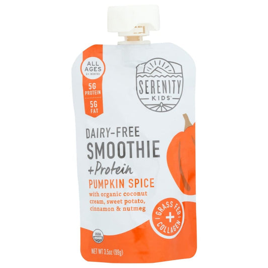 SERENITY KIDS: Smoothie Pumpkin Spice 3.5 oz (Pack of 5) - Baby > Baby Food - SERENITY KIDS
