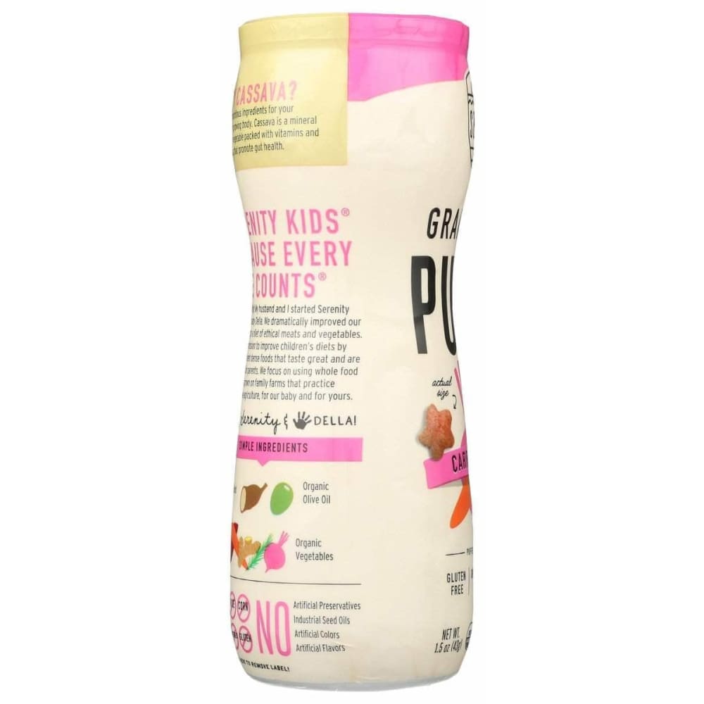 SERENITY KIDS Serenity Kids Toddler Puffs Carrot Beet, 1.5 Oz