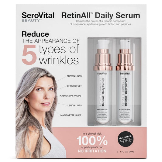 SeroVital Beauty RetinAll Daily Serum for Women (1 fl. oz. 2 pk.) - Skin Care - SeroVital