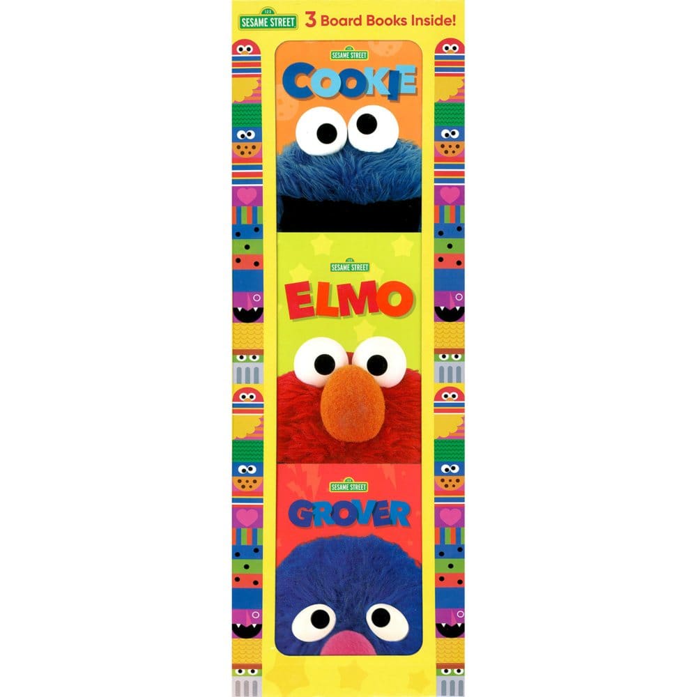Sesame Street Friends Board Books Box Set - Kids Books - Sesame