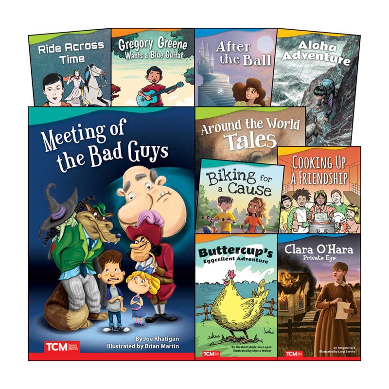 Set 1 Literary Text Grade 4 10 Book Set - Classroom Favorites - Shell Education