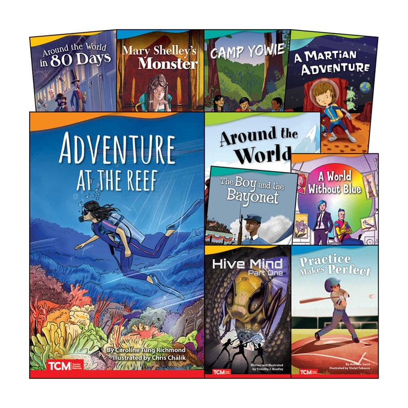 Set 1 Literary Text Grade 5 10 Book Set - Classroom Favorites - Shell Education