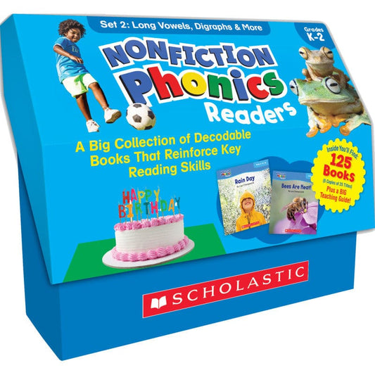 Set 2 Multi Copy Phonics Readers Nonfiction - Learn To Read Readers - Scholastic Teaching Resources