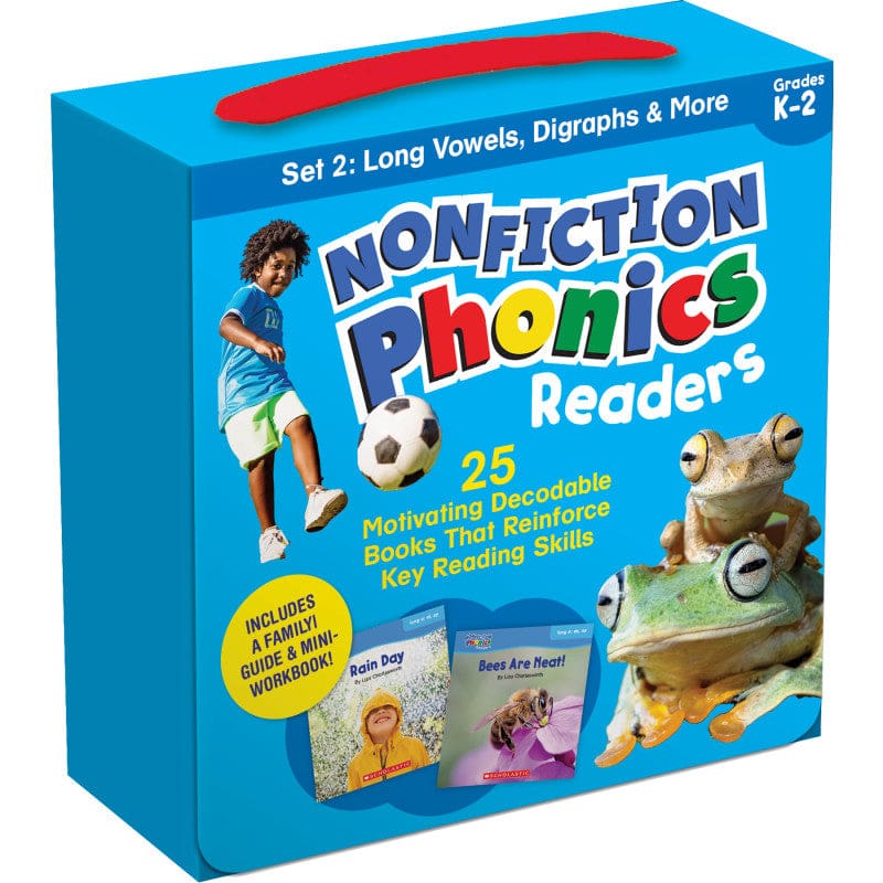 Set 2 Single Copy Phonics Readers Nonfiction (Pack of 2) - Learn To Read Readers - Scholastic Teaching Resources
