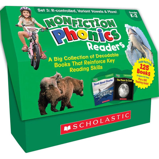 Set 3 Multi Copy Phonics Readers Nonfiction - Learn To Read Readers - Scholastic Teaching Resources
