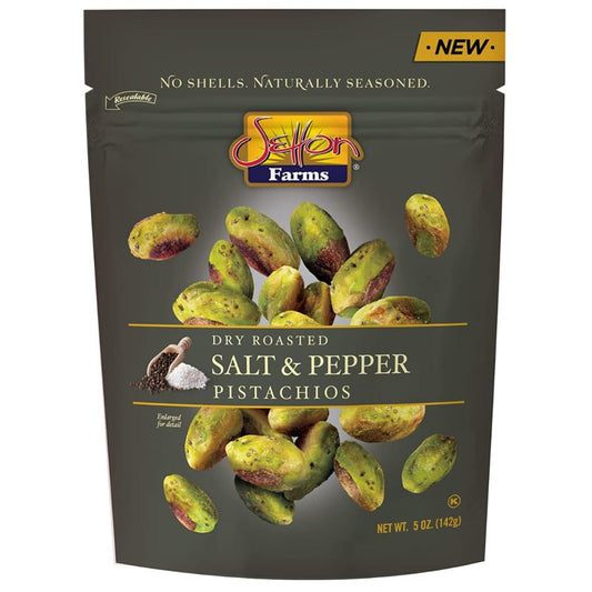SETTON FARMS: Pistachio Kernels Salt & Pepper 5 OZ (Pack of 4) - Grocery > Snacks > Nuts - SETTON FARMS