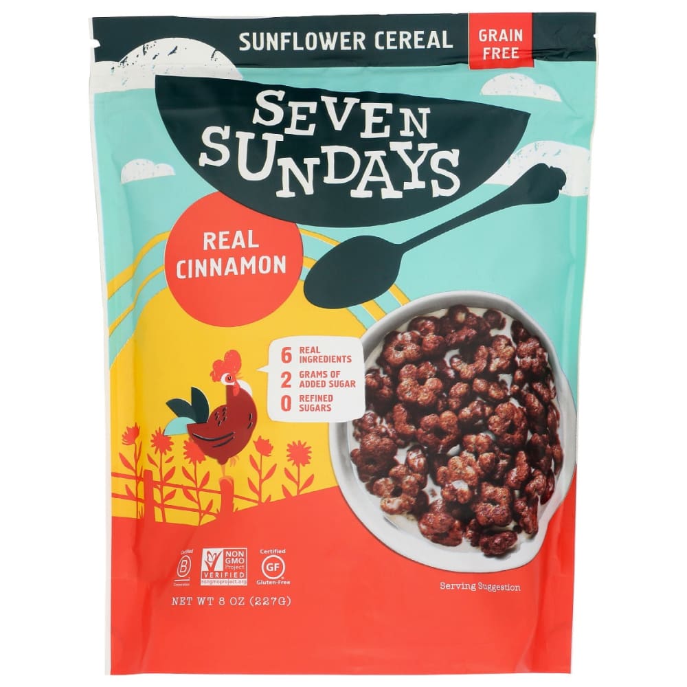 SEVEN SUNDAYS: Real Cinnamon Sunflower Cereal 8 oz - Grocery > Breakfast > Breakfast Foods - SEVEN SUNDAYS