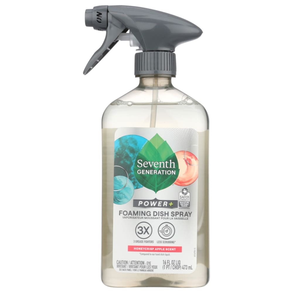SEVENTH GENERATION: Honeycrisp Apple Foaming Dish Spray 16 fo (Pack of 4) - Home Products > Dish Detergent - SEVENTH GENERATION