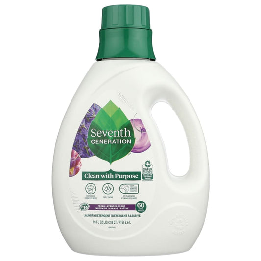 SEVENTH GENERATION: Liquid Laundry Detergent Fresh Lavender 90 fo - Home Products > Laundry Detergent - SEVENTH GENERATION