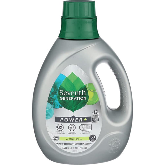 SEVENTH GENERATION: Liquid Laundry Power Clean Scent 87.5 FO - Householder Cleaners & Supplies > LAUNDRY PRODUCTS LIQUID - SEVENTH