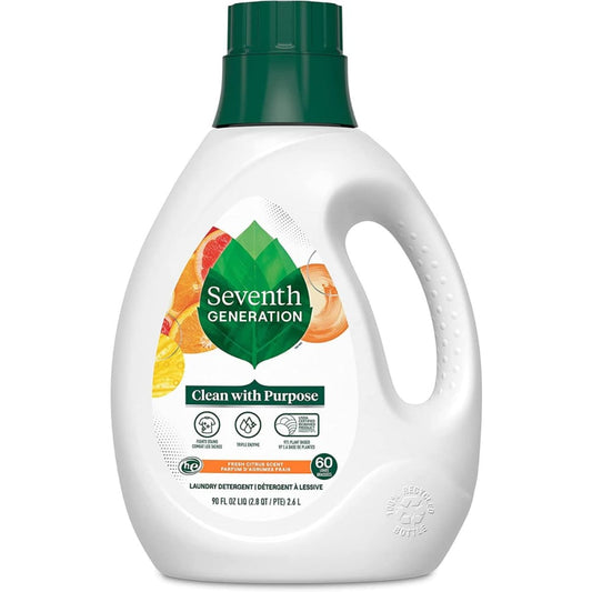 SEVENTH GENERATION: Liquid Laundry Sage & Cedar 90 FO - Householder Cleaners & Supplies > LAUNDRY PRODUCTS LIQUID - SEVENTH GENERATION