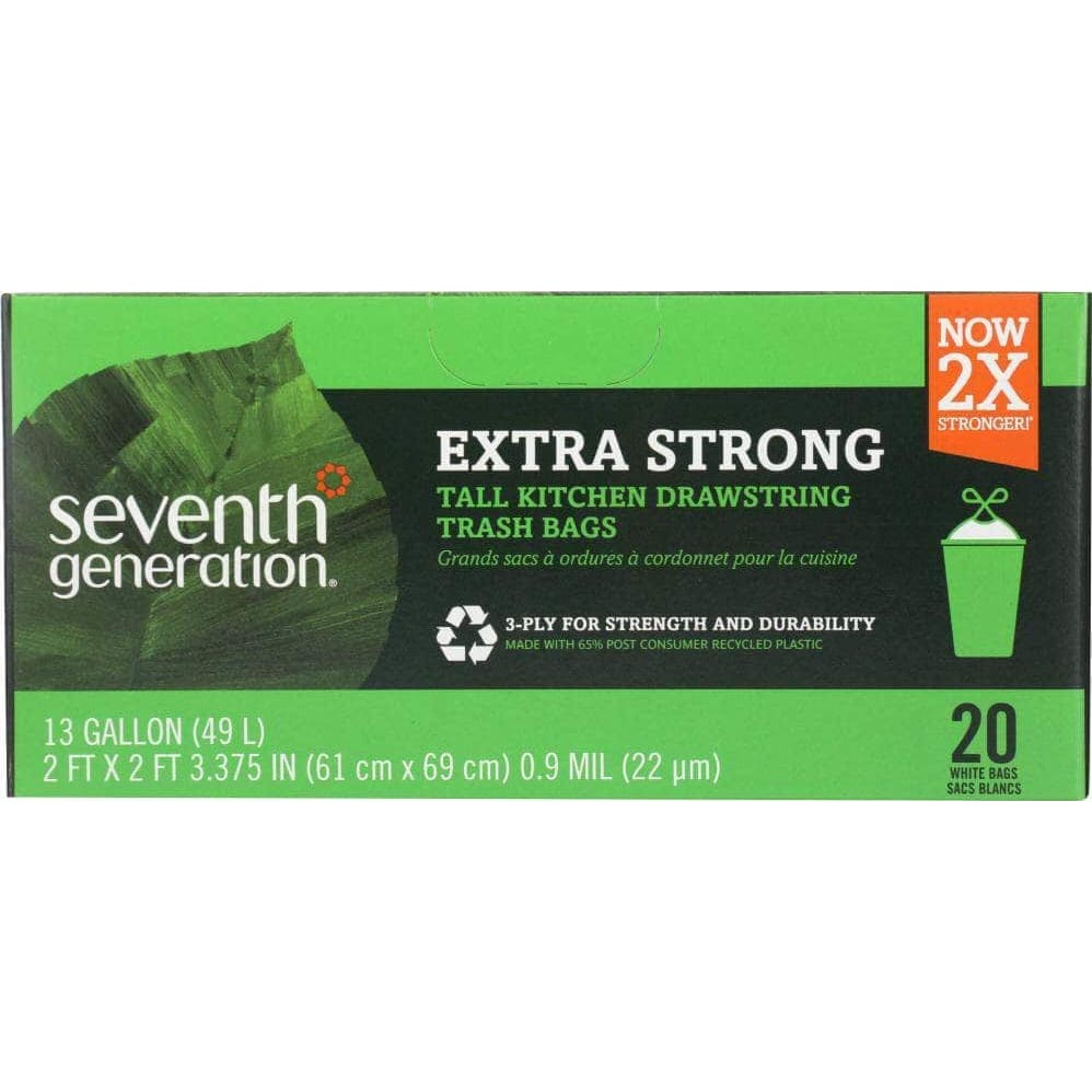 Seventh Generation Seventh Generation Tall Kitchen Bags 13 Gallon 2-Ply, 20 Bags
