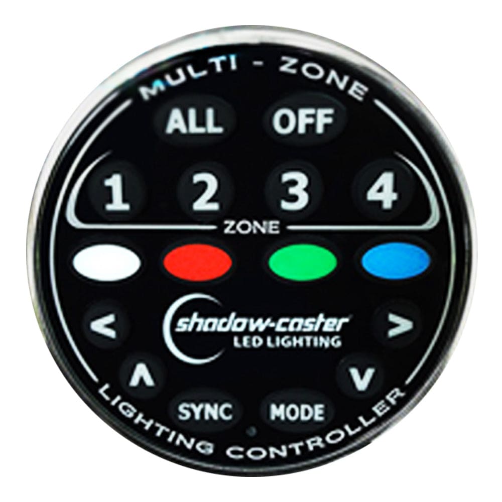 Shadow-Caster Round Zone Controller 4 Channel Remote f/ MZ-LC or SCM-LC - Lighting | Accessories - Shadow-Caster LED Lighting