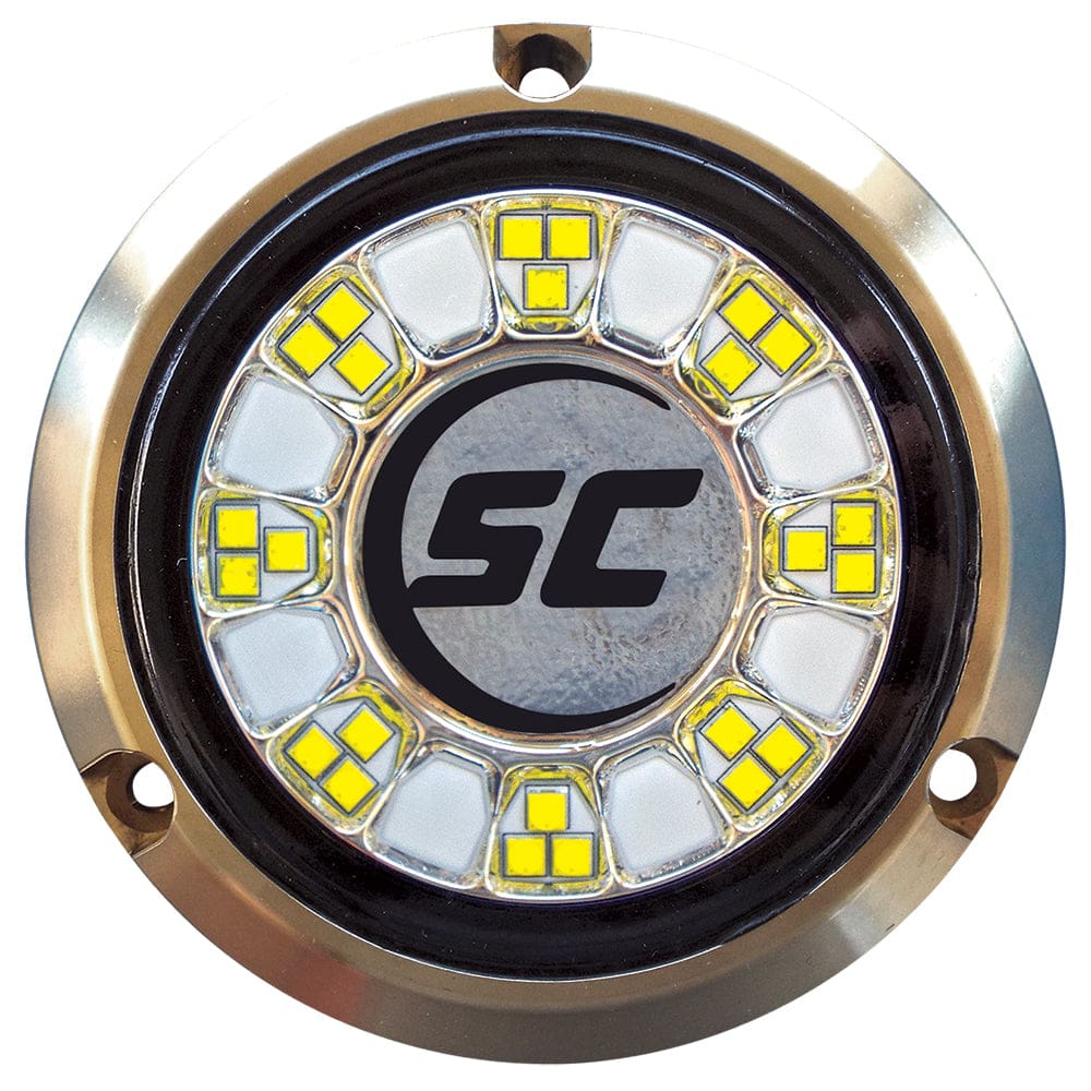 Shadow-Caster SCR-24 Bronze Underwater Light - 24 LEDs - Great White - Lighting | Underwater Lighting - Shadow-Caster LED Lighting