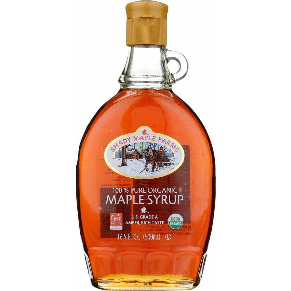 Shady Maple Farms Shady Maple Farms Organic Grade A Dark Amber Maple Syrup, 16.9 Oz