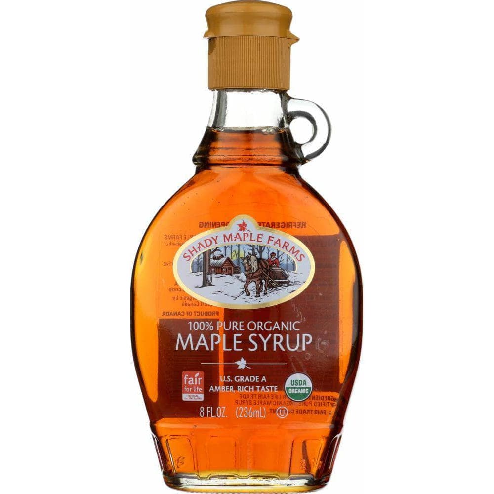 Shady Maple Farms Shady Maple Farms Organic Grade A Dark Amber Maple Syrup, 8 Oz