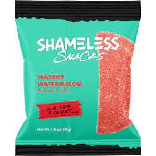 SHAMELESS SNACKS: Gummy Watermelon 1.8 oz (Pack of 5) - Grocery > Chocolate Desserts and Sweets > Candy - SHAMELESS SNACKS