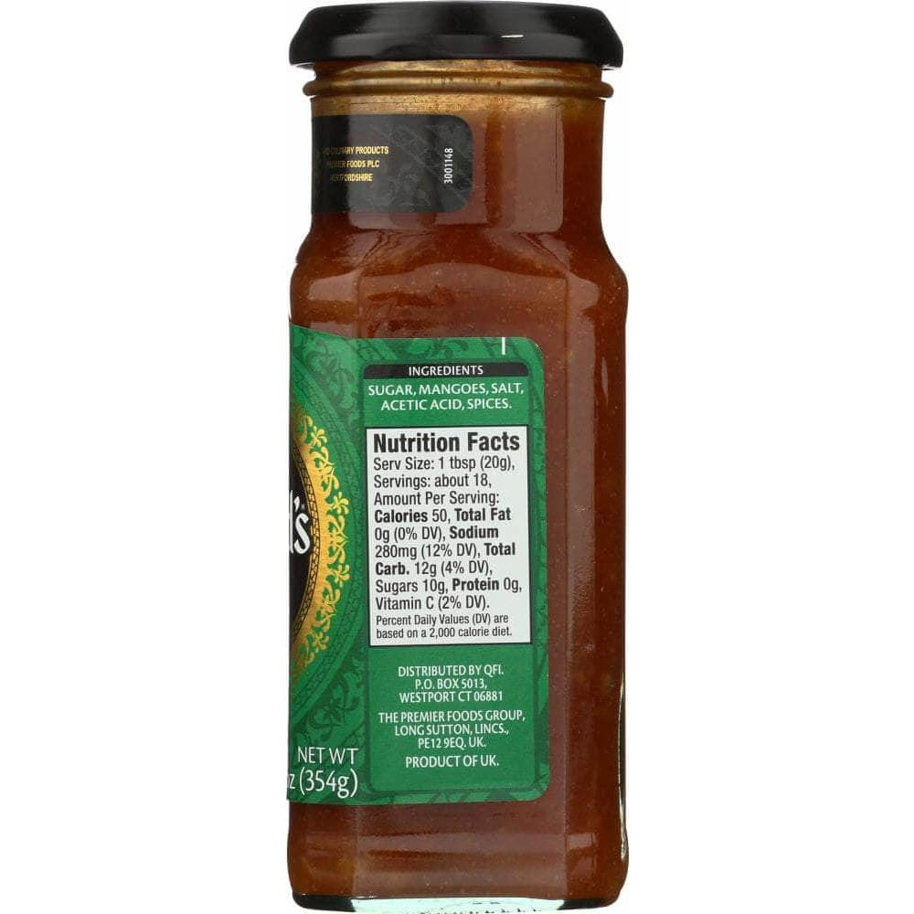 Sharwoods Sharwoods Chutney Major Grey, 12.5 oz