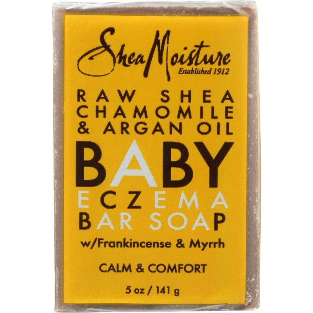 SHEA MOISTURE Shea Moisture Baby Eczema Bar Soap Raw Shea Chamomile & Argan Oil, 5 Oz