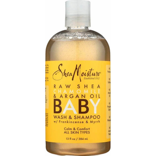 SHEA MOISTURE Shea Moisture Baby Head-To-Toe Wash & Shampoo Raw Shea Chamomile & Argan Oil, 12 Oz