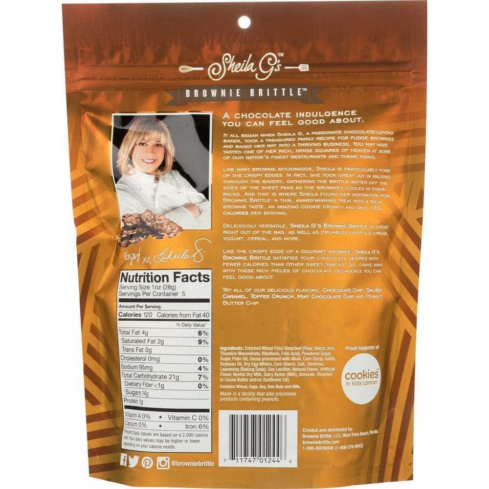 Sheila Gs Sheila G's Brownie Brittle Toffee Crunch, 5 oz