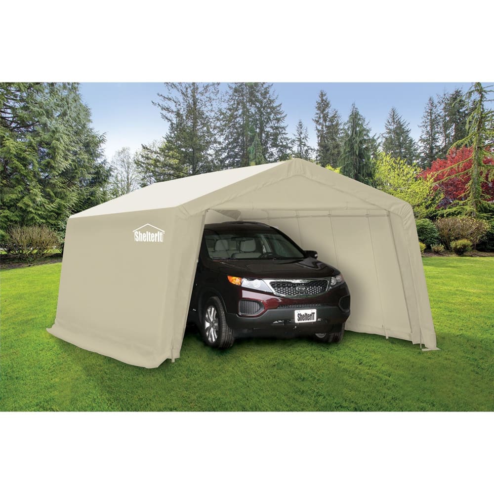 Shelter-It Instant Garage - Beige - Home/Home/Home Improvement/Garage & Automotive/Car Covers & Protection/ - Unbranded