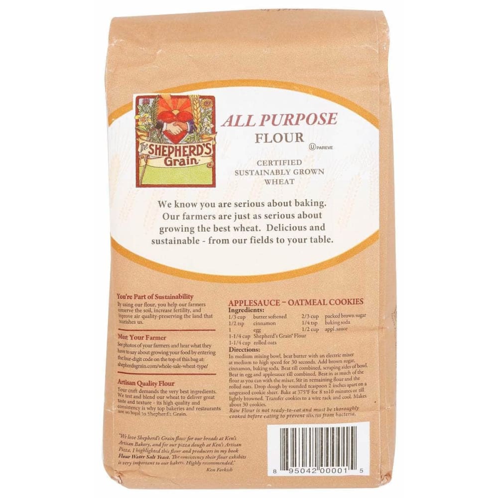 SHEPHERDS GRAIN Grocery > Cooking & Baking > Flours SHEPHERDS GRAIN: Flour All Purpose, 5 lb