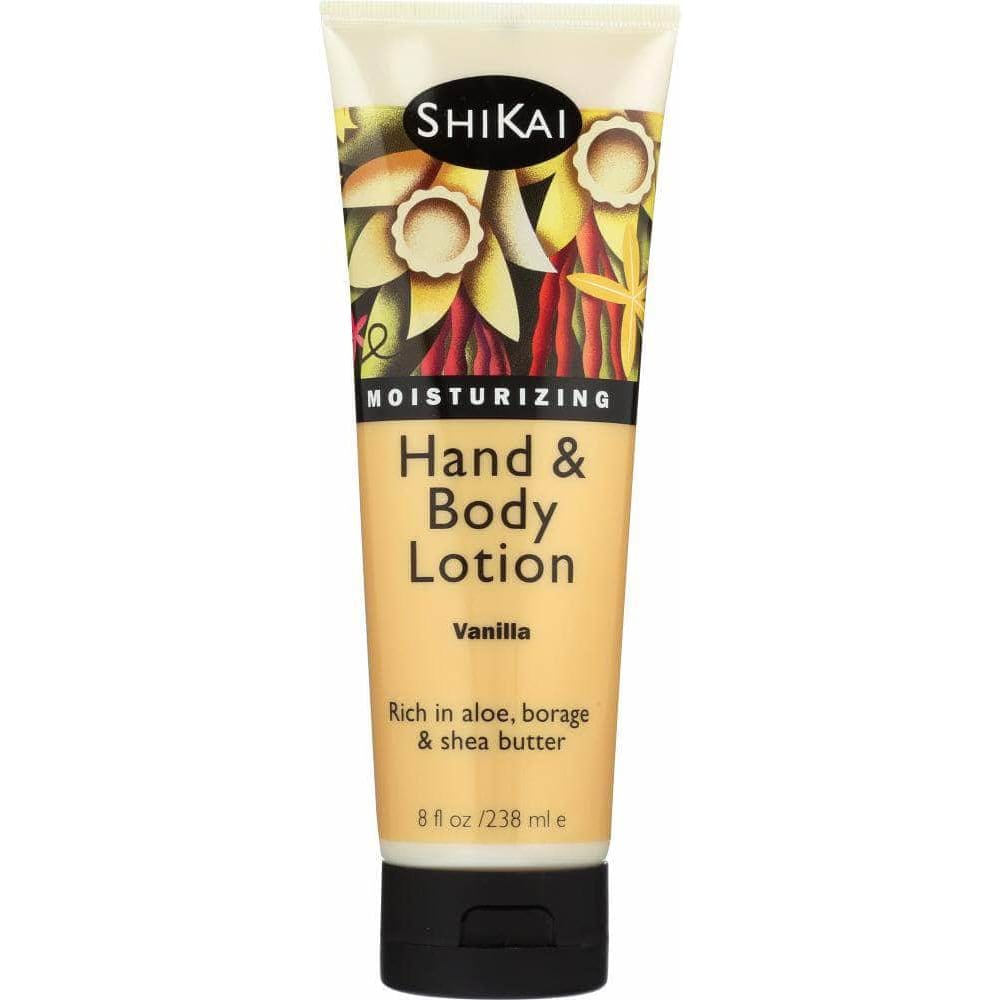 Shikai Shikai All Natural Hand & Body Lotion Vanilla, 8 Oz