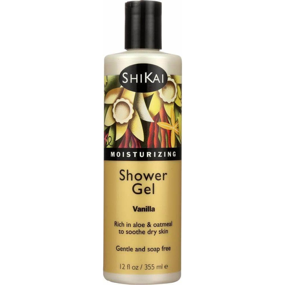 Shikai Shikai All Natural Moisturizing Shower Gel Vanilla, 12 Oz