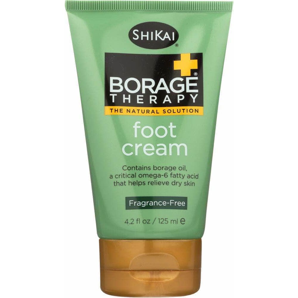 Shikai Shikai Borage Therapy Foot Cream Unscented, 4.2 oz