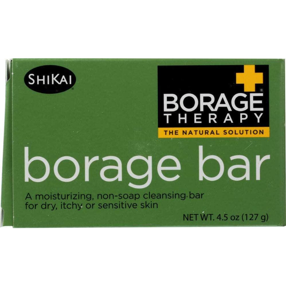 Shikai Shikai Products Borage Therapy Non-soap Cleansing Bar, 4.5 oz