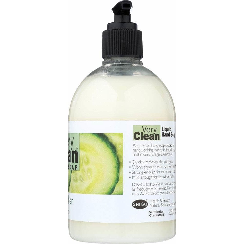 Shikai Shikai Very Clean Liquid Hand Soap Cucumber, 12 Oz