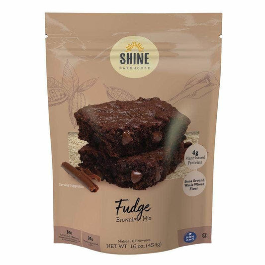 SHINE BAKEHOUSE Shine Bakehouse Brownie Mix Fudge, 16 Oz